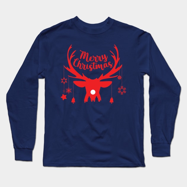 Merry Christmas, Christmas, Merry Christmas, Christmas, Santa Claus Christmas 2020 Long Sleeve T-Shirt by CoApparel